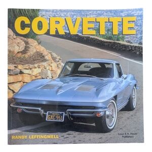 Corvette Hardcover Book by Randy Leffingwell